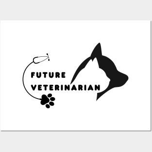 Future Veterinarian,  Veterinarian Gift, Vet School Posters and Art